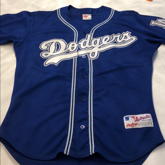 la dodgers authentic jersey